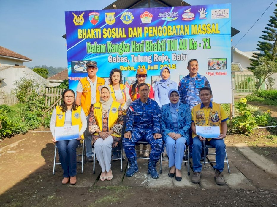 Baksos Kesehatan bersama TNI AU